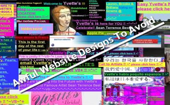 Awful Website Designs To Avoid