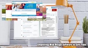 Employing Web Design Software to Save Time