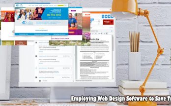 Employing Web Design Software to Save Time